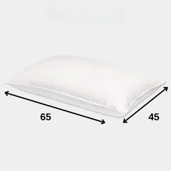 Ruột Gối Nằm Bông Bông Microfiber 45*65 Gối Ngủ Êm Ái, Chống Xẹp, Thoáng Khí, Chuẩn Khách Sạn