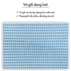 Vỏ gối Multi Layer Cooling 6D Massage Lasante' làm mát đa tầng