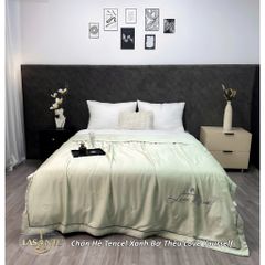Chăn Hè Thu Mát Lạnh Tencel 100s Chần Bông - Lasante Chất Liệu Tự Nhiên Mềm Mại Thoáng Mát