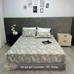 Bộ Ga Gối Tencel 80s Cao Cấp Tencel Lasante' Dày Dặn, Bền Màu