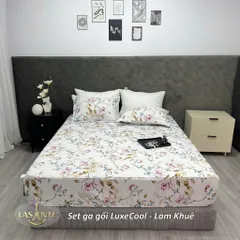 Bộ Ga Gối Tencel 80s Cao Cấp Tencel Lasante' Dày Dặn, Bền Màu