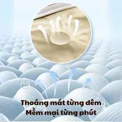 Chăn Hè Trần Bông Mát Lạnh Tencel 100s Chính Hãng Lasante 2mx2m3,Mềm Mại, Mát Mẻ