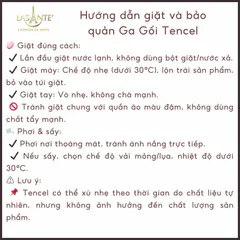 Ga Bọc Đệm Tencel 60s Lasante Thoáng Mát Cho Mùa Hè (Không Kèm Vỏ Gối)