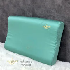 Vỏ Gối Cao Su 40x60x9cm Chất Liêu Tencel 100s Mát Lạnh, Thấm Hút, Bền Màu Lasante