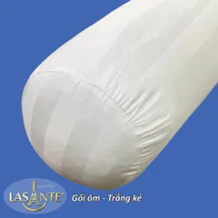Ruột gối ôm 70x100cm Lasante Pháp bằng bông sinh học chắc chắn êm ái