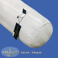 Ruột gối ôm 70x100cm Lasante Pháp bằng bông sinh học chắc chắn êm ái