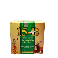 Viên Uống Hỗ Trợ Sức Khỏe Vitamin 15B With Ginseng - Bổ Sung Năng Lượng, Tăng Cường Đề Kháng, Hỗ Trợ Tiêu Hóa, Hộp 100 Viên