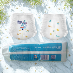 Tã Bỉm Bemom Hàn Quốc - Thấm Hút Gấp Đôi, Siêu Mềm, Công Nghệ Air Bubble, Không Gây Lằn Bụng, Bảo Vệ Da Nhạy Cảm Của Bé