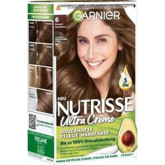 Nhuộm Tóc Phủ Bạc Garnier Nutrisse Crème - Màu Sắc Rực Rỡ, Dưỡng Tóc Mềm Mượt Từ Quả Bơ - Sản Phẩm Nhập Khẩu Đức