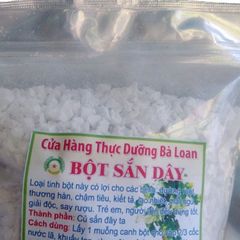 Bột sắn dây nguyên chất Thực Dưỡng Bà Loan 1kg - Thực phẩm dinh dưỡng an toàn cho sức khỏe, giàu chất xơ và vitamin C