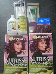 Nhuộm Tóc Phủ Bạc Garnier Nutrisse Crème - Màu Sắc Rực Rỡ, Dưỡng Tóc Mềm Mượt Từ Quả Bơ - Sản Phẩm Nhập Khẩu Đức