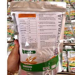 Yến Mạch Tươi Organic Úc Giảm Cân 1kg - Thực Dưỡng Bà Loan, Hỗ Trợ Giảm Cân, Dinh Dưỡng Tốt Cho Sức Khỏe