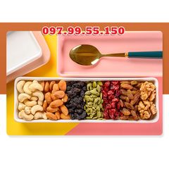 Hạt Dinh Dưỡng Cho Bà Bầu Hộp 500g - Hạnh Nhân, Óc Chó, Hạt Điều, Mắc Ca, Bí Xanh Tăng Cường Sức Khỏe Thai Kỳ