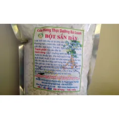 Bột Sắn Dây Nguyên Chất Bà Loan 1kg - Giải Khát Mát Lạnh, Tốt Cho Sức Khỏe, Thực Phẩm Hữu Cơ Cho Mùa Hè