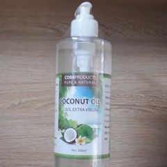 Dầu Dừa Nguyên Chất 500ml Cô Ba Thực Dưỡng Bà Loan - Dưỡng Da, Dưỡng Tóc, Chăm Sóc Cơ Thể Tự Nhiên