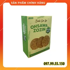 Bánh Gạo Lứt Mè Đen Zozin 125gr - Thực Phẩm An Toàn, Giàu Dinh Dưỡng - Hỗ Trợ Kiêng Ăn, Tốt Cho Người Tiểu Đường