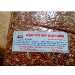 Gạo Lứt Đỏ Điện Biên Dẻo 3kg - Sản Phẩm Giảm Cân Thực Dưỡng Cao Cấp từ Bà Loan, Hỗ Trợ Sức Khỏe, Giàu Dinh Dưỡng