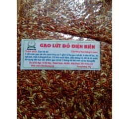 Gạo Lứt Đỏ Điện Biên Dẻo 3kg - Sản Phẩm Giảm Cân Thực Dưỡng Cao Cấp từ Bà Loan, Hỗ Trợ Sức Khỏe, Giàu Dinh Dưỡng