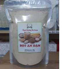 Bột Ăn Dặm Thực Dưỡng Bà Loan 500g - Dinh Dưỡng Tăng Cân Cho Trẻ Từ 4 Tháng, Chất Xơ, Vitamin B, An Toàn Cho Bé