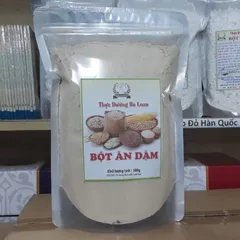 Bột Ăn Dặm Thực Dưỡng Bà Loan 500g - Dinh Dưỡng Tăng Cân Cho Trẻ Từ 4 Tháng, Chất Xơ, Vitamin B, An Toàn Cho Bé