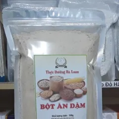 Bột Ăn Dặm Thực Dưỡng Bà Loan 500g - Dinh Dưỡng Tăng Cân Cho Trẻ Từ 4 Tháng, Chất Xơ, Vitamin B, An Toàn Cho Bé