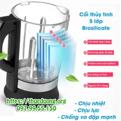 Máy làm sữa hạt cao cấp Hàn Quốc 2200w xay mịn mọi loại hạt