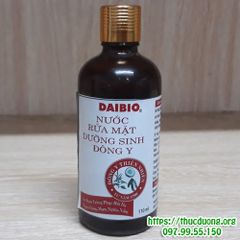 Nước rửa mặt dông y Daibio 110 ml