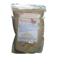 Bột Gạo Lứt Nảy Mầm Cân Bằng Âm Dương 1kg - Hỗ Trợ Giảm Cân, Bảo Vệ Dạ Dày và Tăng Cường Sức Khỏe