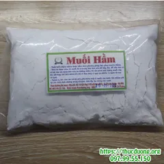 Muối Hầm Thực Dưỡng Bà Loan 2kg - Hàng Tiêu Dùng Sạch, Nguyên Chất, Dành Cho Sức Khỏe
