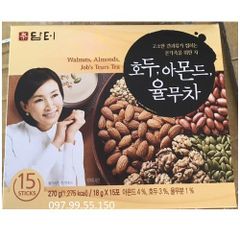 Trà ngũ cốc Walnuts, Almonds, Job's Tears Tea Hàn Quốc