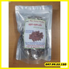 Kẹo Gạo Lứt Thực Dưỡng Bà Loan 200g - Giảm Cân, Giảm Cholesterol, Thực Phẩm Khỏe Mạnh, Snack Ăn Kiêng Ngon Miệng
