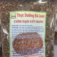 Cốm Gạo Lứt Rang 500g - Thực Phẩm Khỏe Mạnh Cho Người Tiểu Đường, Xương Khớp, Ăn Liền Tốt Cho Mọi Lứa Tuổi