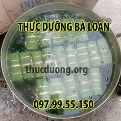 Bánh chưng chay gạo lứt 1kg Thực Dưỡng Bà Loan