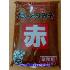 Miso Nhật Đỏ Tương Đặc 1kg - Nguyên Liệu Nấu Ăn Nhật Bản Hương Vị Umami Tuyệt Vời Cho Món Canh Và Sốt Salad
