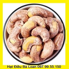 Hạt Điều Rang Muối Bà Loan 200g & 500g - Hương Vị Tự Nhiên Nguyên Chất Từ Bình Phước, An Toàn Cho Sức Khỏe, Ăn Vặt Tuyệt Hảo