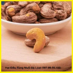 Hạt Điều Rang Muối Bà Loan 200g & 500g - Hương Vị Tự Nhiên Nguyên Chất Từ Bình Phước, An Toàn Cho Sức Khỏe, Ăn Vặt Tuyệt Hảo
