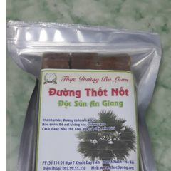 Đường thốt nốt nguyên chất An Giang 1kg - Hương vị ngọt thanh tự nhiên, nguyên liệu nấu ăn đặc sản miền Tây, an toàn cho sức khỏe.