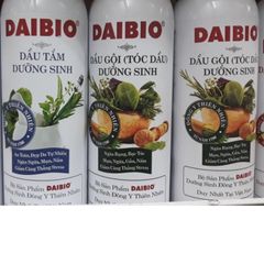 Dầu tắm gội dưỡng sinh Daibio 500ml đạng Gel