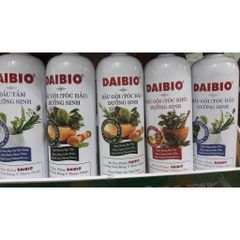 Dầu tắm gội dưỡng sinh Daibio 500ml đạng Gel