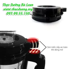 Máy làm sữa hạt đa năng Gerteck Tặng 500g hạnh nhân và 500g nhân óc chó