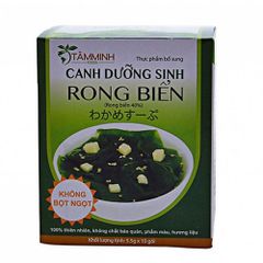 Canh Rong Biển Tâm Minh Ăn Liền 2 Hộp - Thực Dưỡng Bà Loan, Giàu Dinh Dưỡng, Tiện Lợi Cho Chế Độ Ăn Kiêng Healthy