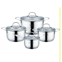 Bộ nồi Arber 4 chiếc inox 304 Cộng Hòa Liên Bang Đức
