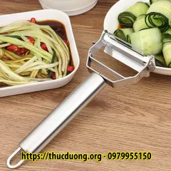[Hot Hot Hot] Dao gọt vỏ bào sợi rau củ quả đa năng bằng Inox