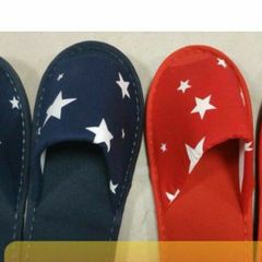 Dép vải đi trong nhà hình ông sao nhập khẩu Hàn Quốc