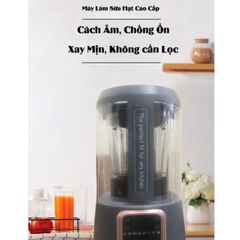 Máy Làm Sữa Hạt Đa Năng GT686 - Tặng 500g Hạt Điều & FREESHIP, Sữa Hạt Tươi Ngon Cho Gia Đình, Đơn Giản & Tiện Lợi