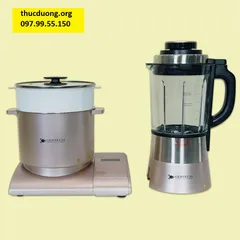 Máy Xay Nấu Sữa Hạt Độ Ồn Thấp Kết Hợp Nồi Nấu GERTECH-006