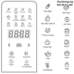 Máy Xay Nấu Sữa Hạt Độ Ồn Thấp Kết Hợp Nồi Nấu GERTECH-006