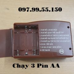 Máy niệm Phật 8 bài gồm có Chú Đại Bi, Nam Mô A Di Đà Phật, Nam Mô Quan Thế Âm Bồ Tát