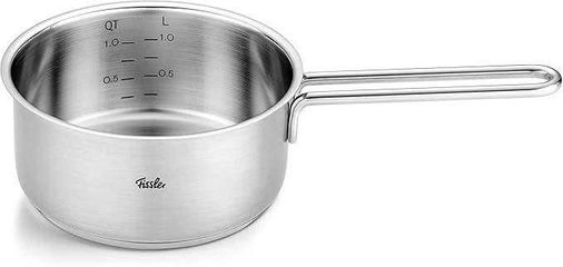 Bộ Nồi Inox Fissler Pure Profi 5 Món - Bao Gồm 3 Xoong và 1 Nồi Hầm, Tặng Kèm Chai Tẩy Inox chất lượng cao từ Đức