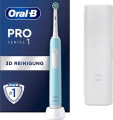 Bàn Chải Đánh Răng Điện Oral-B Pro Series 1 Màu Xanh - Công Nghệ Làm Sạch Tối Ưu, Bảo Vệ Nướu, Tương Thích Mọi Nhu Cầu